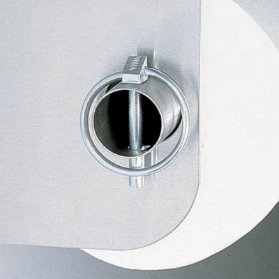 Clip for toilet paper dispensers