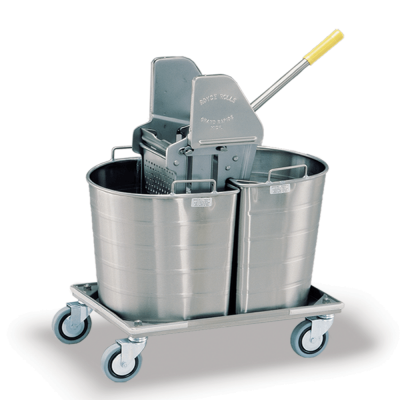 Large Buckets Trolley Platform Cart