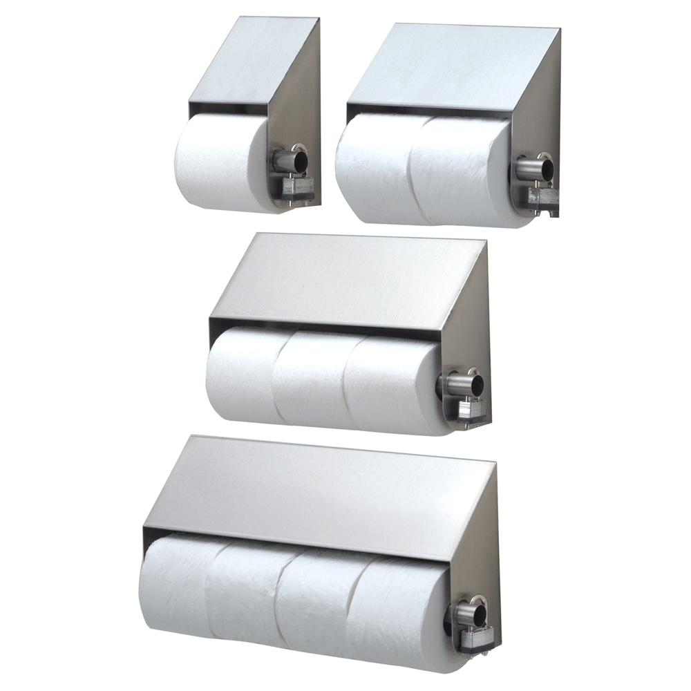 Stainless Toilet Paper Holder with Cover