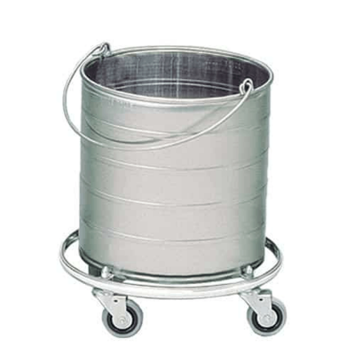 Single Round Bucket on Casters