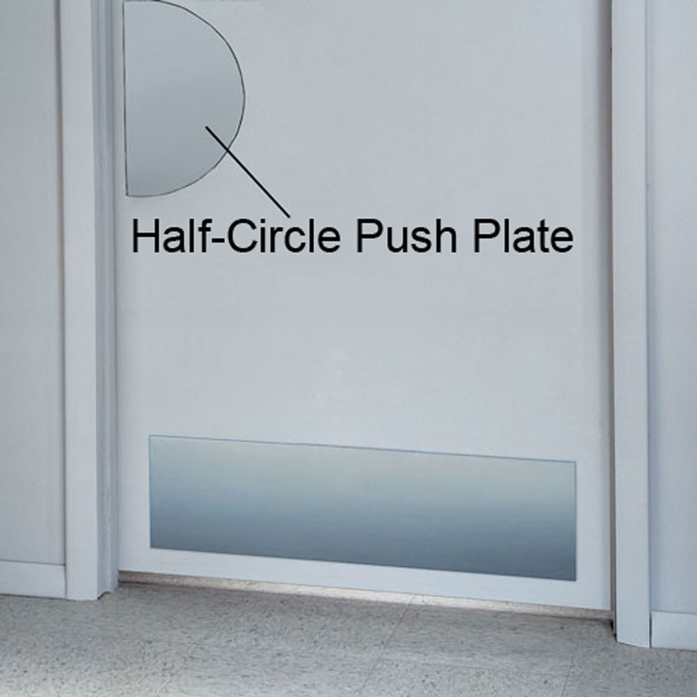 Circle Push Plate