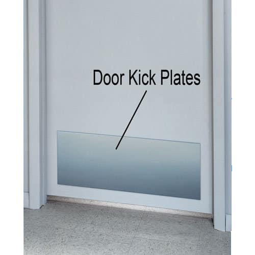 CPG Products Metal Door Kick Plate-Stainless Steel Kick Plate-6x36-for 38 Doors-Wood&Metal Mounting-Door Protection-Door Plate-Curb Appeal-Commercial Grade-Interior/Exterior