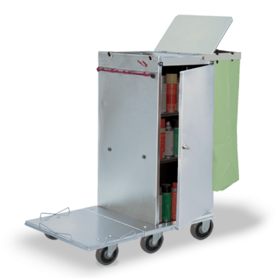 Folding Platform Cart with Snap rack