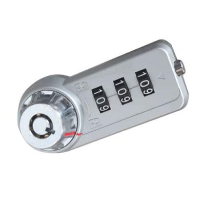 Combination lock for housekeeping carts