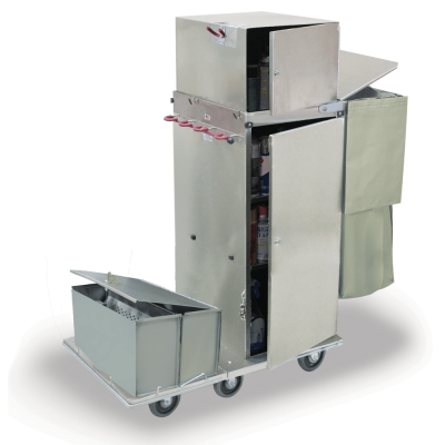 Stainless Steel Environmental Service Cart