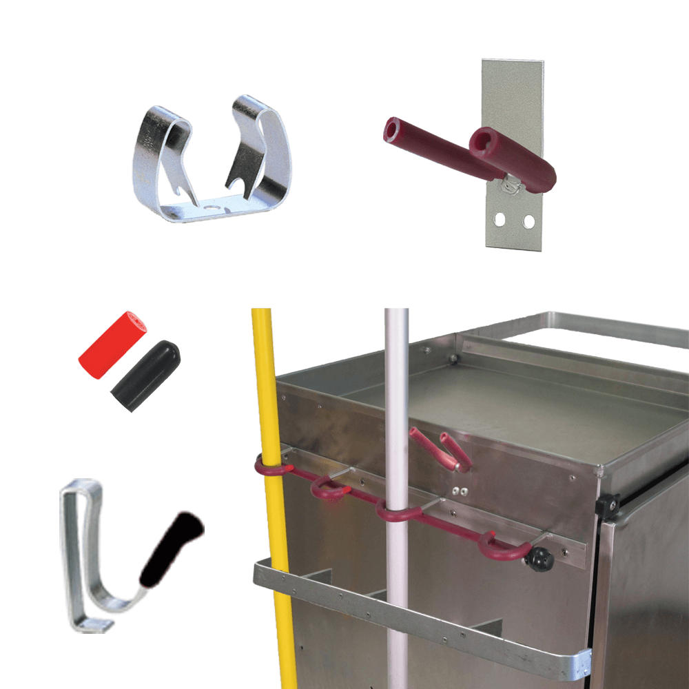 Cart Tool Rack Clips Hooks