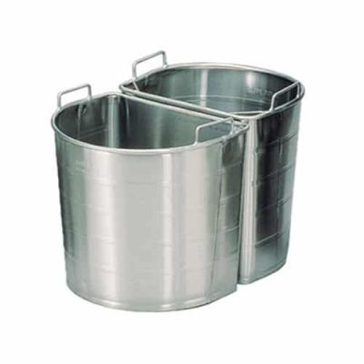 #15C - Two 7 1/2-Gallon Non-Tapered Half Oval Double Tanks