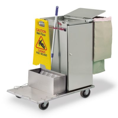 C36-MST1E Standard Non-Folding Cart with Microfiber Tub