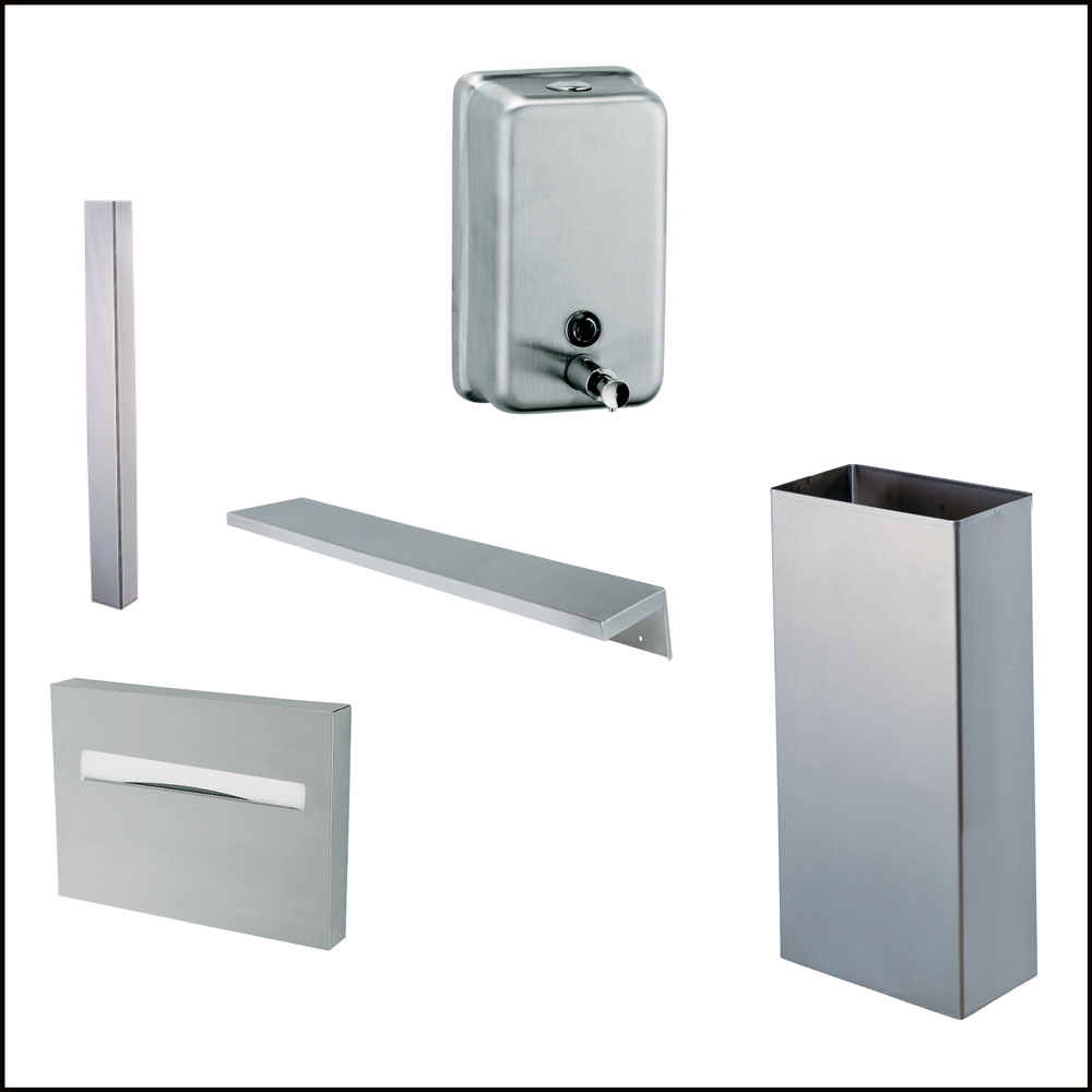 Stainless Bathroom Fixtures