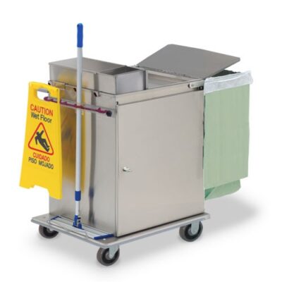 MP2436E Super-Wide Microfiber Housekeeping Cleaning Cart