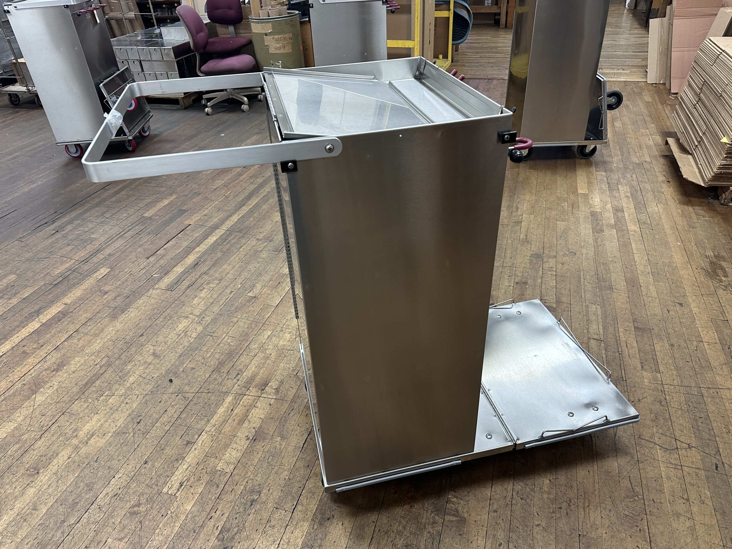 Standard Cabinet Cart - #CAB35 (Slightly Angled Top Shelf) - Image 3