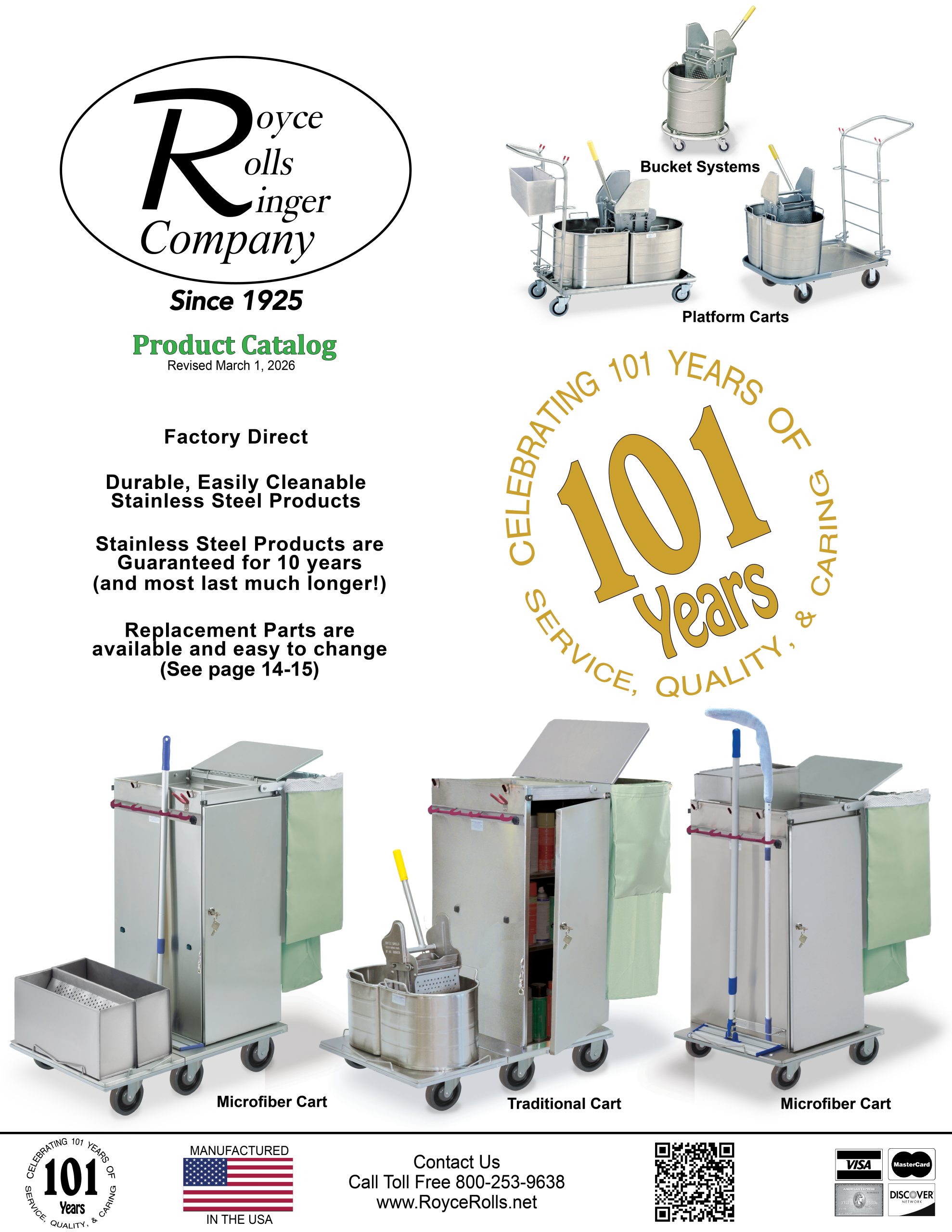 Royce Rolls Product Catalog Cover